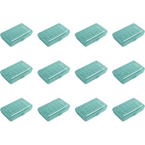 Sterilite 17226W12 Box, Pack of 12, Molokai Blue Tint, 12 Pack